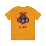 Jerry Rice San Francisco 49ers, Soft Cotton Bella and Canvas Short Sleeve Tee shirt