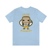 Clay Mathews Jr Green Bay Packers, Soft Cotton Bella and Canvas Short Sleeve Tee shirt