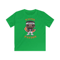 Walter Payton Chicago Bears (Dark Jersey), Kids Gildan Softstyle Tee Shirt
