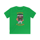 Walter Payton Chicago Bears (Dark Jersey), Kids Gildan Softstyle Tee Shirt