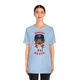 Mookie Betts Boston Red Sox, Soft Cotton Bella and Canvas Short Sleeve Tee shirt