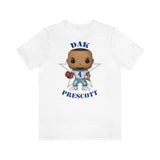Dak Prescott Dallas Cowboys, Soft Cotton Bella and Canvas Short Sleeve Tee shirt
