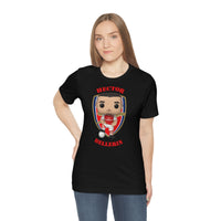 Hector Ballerin Arsenal, Soft Cotton Bella and Canvas Short Sleeve Tee shirt