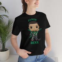 Jamie Benn Dallas Stars, Soft Cotton Bella and Canvas Short Sleeve Tee shirt