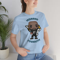 Leonard Fournette Jacksonville Jaguars, Soft Cotton Bella and Canvas Short Sleeve Tee shirt