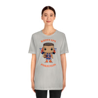 Kristaps Porzingis New York Knicks, Soft Cotton Bella and Canvas Short Sleeve Tee shirt