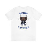 Deion Sanders Dallas Cowboys Throwback, Soft Cotton Bella and Canvas Short Sleeve Tee shirt