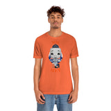 Mr Met New York Mets, Soft Cotton Bella and Canvas Short Sleeve Tee shirt