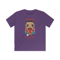 Virgil Van Dijk Liverpool, Kids Gildan Softstyle Tee Shirt