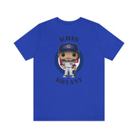 Kris Bryant Chicago Cubs, Soft Cotton Bella and Canvas Short Sleeve Tee shirt