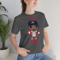 Mookie Betts Boston Red Sox, Soft Cotton Bella and Canvas Short Sleeve Tee shirt