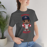 Mookie Betts Boston Red Sox, Soft Cotton Bella and Canvas Short Sleeve Tee shirt
