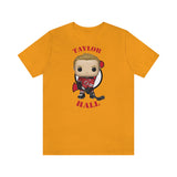 Taylor Hall New Jersey Devils, Soft Cotton Bella and Canvas Short Sleeve Tee shirt