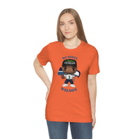 Russell Wilson Seattle Seahawks, Soft Cotton Bella and Canvas Short Sleeve Tee shirt