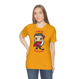 Nico Hischier New Jersey Devils, Soft Cotton Bella and Canvas Short Sleeve Tee shirt