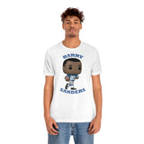Barry Sanders Detroit Lions, Soft Cotton Bella and Canvas Short Sleeve Tee shirt