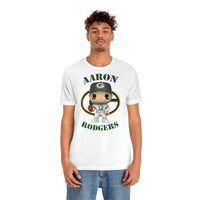 Aaron Rodgers Green Bay Packers, Soft Cotton Bella and Canvas Short Sleeve Tee shirt