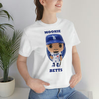 Mookie Betts L.A/Brooklyn Dodgers, Soft Cotton Bella and Canvas Short Sleeve Tee shirt