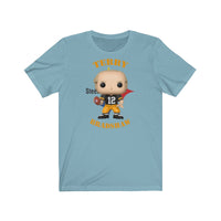 Terry Bradshaw Pittsburgh Steelers (Black), Soft Cotton Bella and Canvas Short Sleeve Tee shirt
