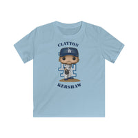 Clayton Kershaw , Kids Gildan Softstyle Tee Shirt