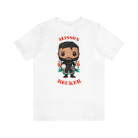 Alisson Becker Liverpool, Soft Cotton Bella and Canvas Short Sleeve Tee shirt
