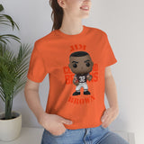 Jim Brown Cleveland Browns, Soft Cotton Bella and Canvas Short Sleeve Tee shirt