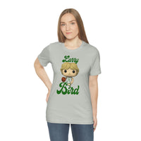 Larry Bird Celtics Basketball, Soft Cotton Bella and Canvas Short Sleeve Tee shirt