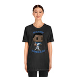 Barry Sanders Detroit Lions, Soft Cotton Bella and Canvas Short Sleeve Tee shirt