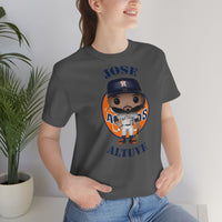 Jose Altuve Houston Astros , Soft Cotton Bella and Canvas Short Sleeve Tee shirt