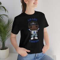 Amari Cooper Dallas Cowboys, Soft Cotton Bella and Canvas Short Sleeve Tee shirt