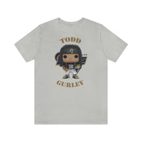 Todd Gurley L.A Rams, Soft Cotton Bella and Canvas Short Sleeve Tee shirt