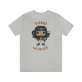Todd Gurley L.A Rams, Soft Cotton Bella and Canvas Short Sleeve Tee shirt