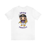 Adam Thielen Minnesota Vikings, Soft Cotton Bella and Canvas Short Sleeve Tee shirt