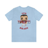Tom Brady New England Patriots (Throwback), Soft Cotton Bella and Canvas Short Sleeve Tee shirt