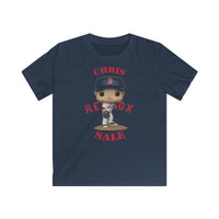 Chris Sale Boston Red Sox, Kids Gildan Softstyle Tee Shirt
