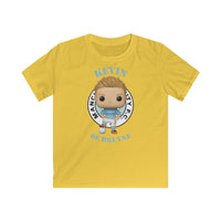 Kevin De Bruyne Manchester City, Kids Gildan Softstyle Tee Shirt