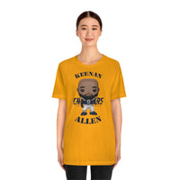 Keenan Allen L.A Chargers, Soft Cotton Bella and Canvas Short Sleeve Tee shirt