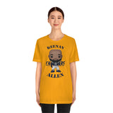Keenan Allen L.A Chargers, Soft Cotton Bella and Canvas Short Sleeve Tee shirt