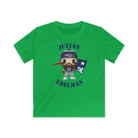 Julian Edelman New England Patriots, Kids Gildan Softstyle Tee Shirt