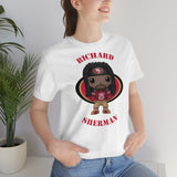 Richard Sherman San Francisco 49ers, Soft Cotton Bella and Canvas Short Sleeve Tee shirt
