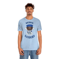 Deion Sanders Dallas Cowboys, Soft Cotton Bella and Canvas Short Sleeve Tee shirt