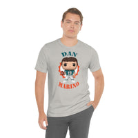 Dan Marino Miami Dolphins, Soft Cotton Bella and Canvas Short Sleeve Tee shirt
