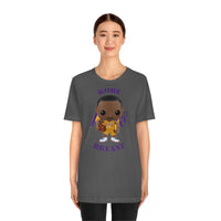Kobe Bryant L.A Lakers (Yellow Jersey), Soft Cotton Bella and Canvas Short Sleeve Tee shirt