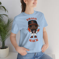 Khalil Mack Chicago Bears, Soft Cotton Bella and Canvas Short Sleeve Tee shirt