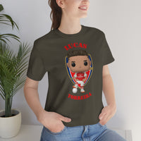 Lucas Torreira Arsenal, Soft Cotton Bella and Canvas Short Sleeve Tee shirt