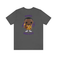 Kobe Bryant L.A Lakers (Yellow Jersey), Soft Cotton Bella and Canvas Short Sleeve Tee shirt