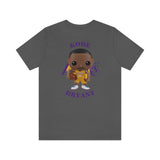 Kobe Bryant L.A Lakers (Yellow Jersey), Soft Cotton Bella and Canvas Short Sleeve Tee shirt