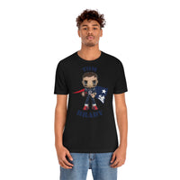 Tom Brady New England Patriots (Large), Soft Cotton Bella and Canvas Short Sleeve Tee shirt