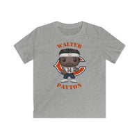 Walter Payton Chicago Bears (White), Kids Gildan Softstyle Tee Shirt