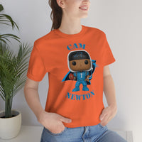 Cam Newton Carolina Panthers (Small) Soft Cotton Bella and Canvas Short Sleeve Tee shirt
